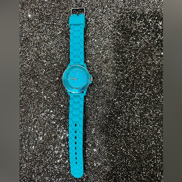 Icing Turquoise Rubber Watch! OS - Picture 12 of 12